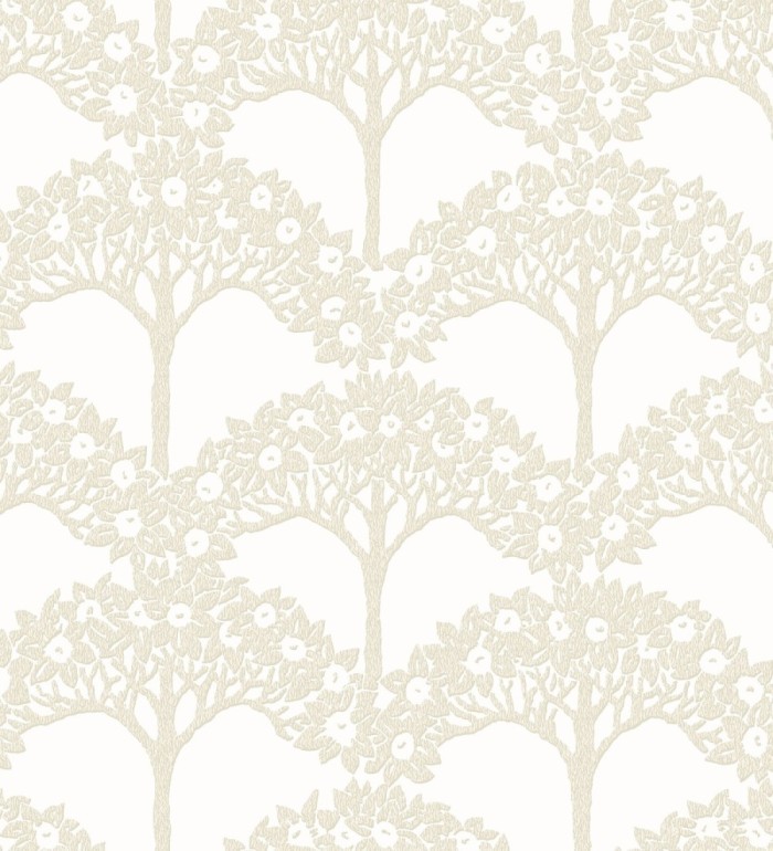 Papel pintado ramo de árboles - Mauve Forest 681352