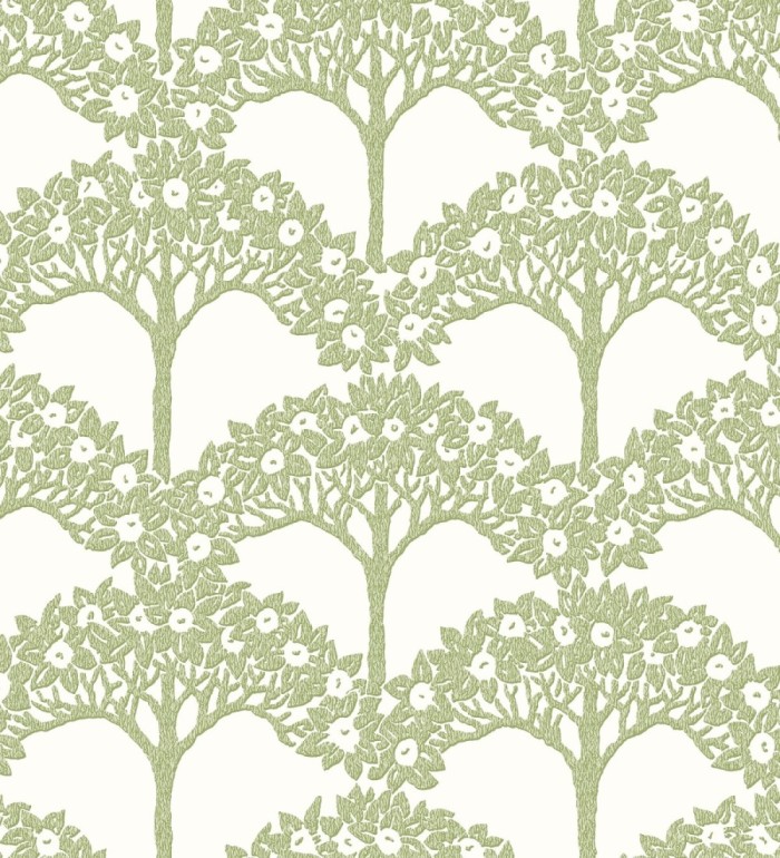 Papel pintado ramo de árboles - Mauve Forest 681353