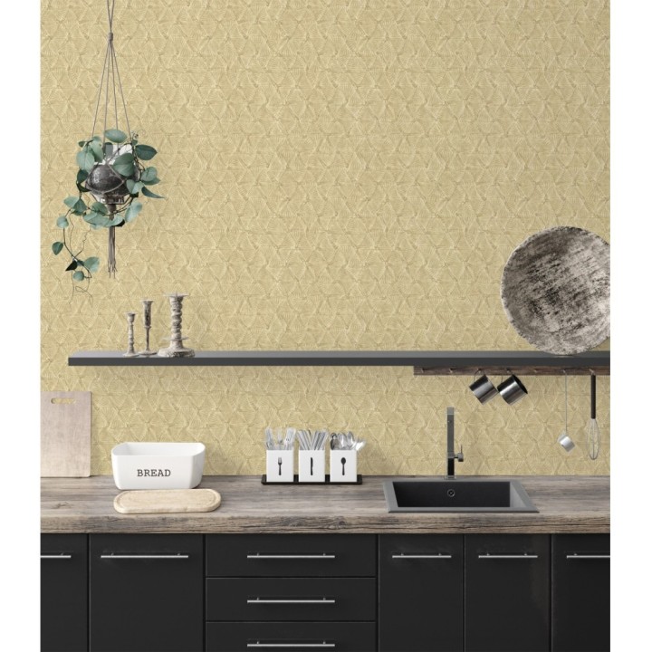 Papel pintado espigas de germen de trigo - Lavena 681358