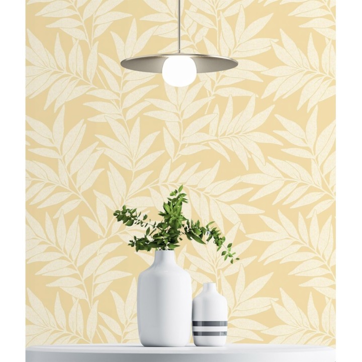 Papel pintado de hojas - Emery 681359