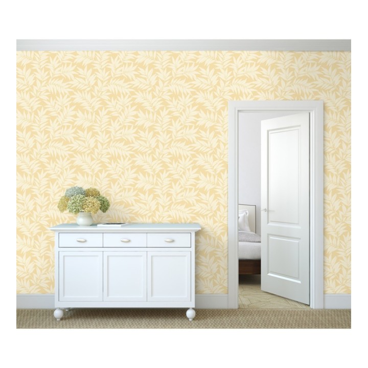 Papel pintado de hojas - Emery 681359