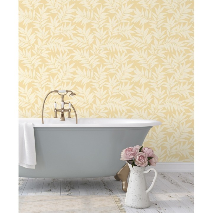 Papel pintado de hojas - Emery 681359