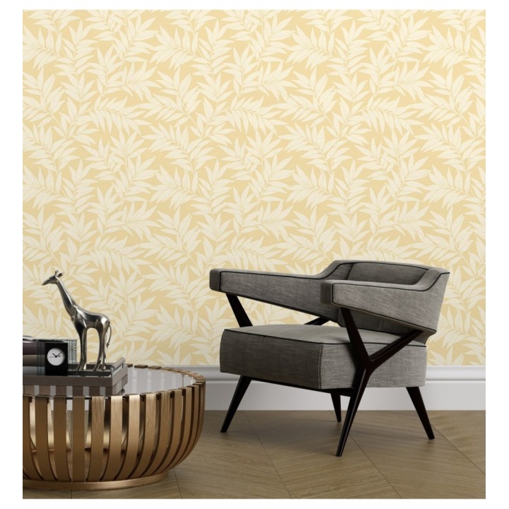 Papel pintado de hojas - Emery 681359