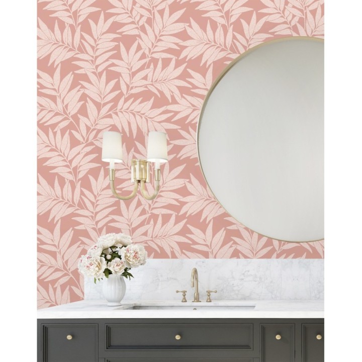 Papel pintado de hojas - Emery 681360