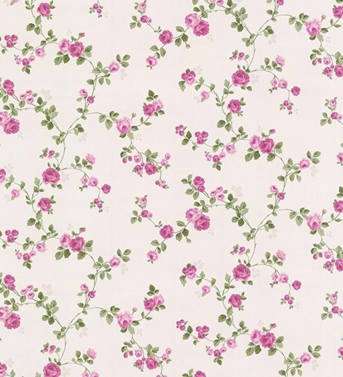 Papel pintado flores pequeñas estilo vintage - Giardino Veneziano 121213
