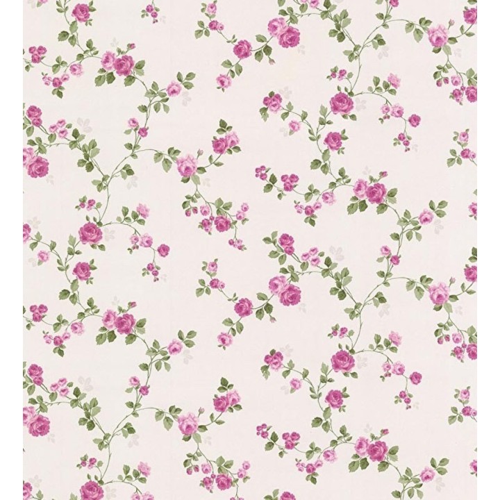 Papel pintado flores pequeñas estilo vintage - Giardino Veneziano 121213