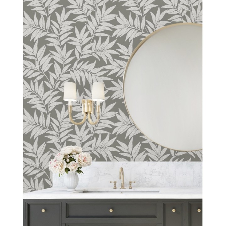 Papel pintado de hojas - Emery 681362