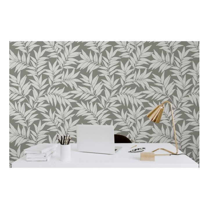 Papel pintado de hojas - Emery 681362