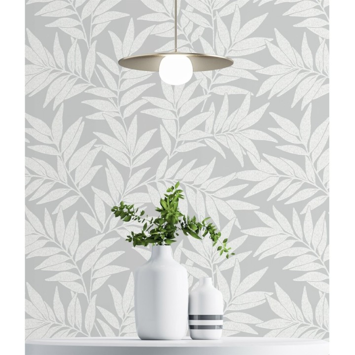 Papel pintado de hojas - Emery 681363