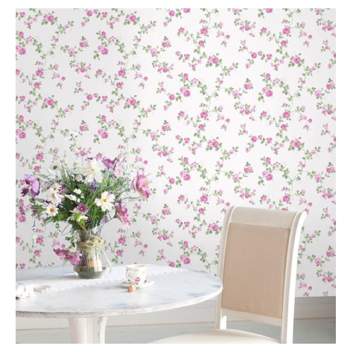 Papel pintado flores pequeñas estilo vintage - Giardino Veneziano 121213