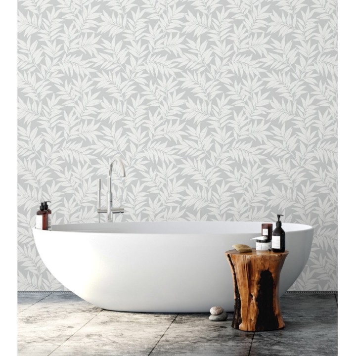 Papel pintado de hojas - Emery 681363