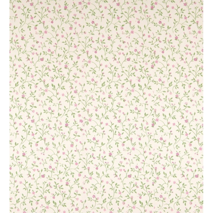 Papel pintado flores románticas estilo vintage - Mariella 121214