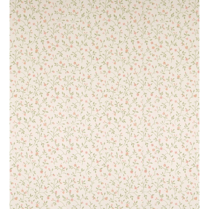 Papel pintado flores románticas estilo vintage - Mariella 121217