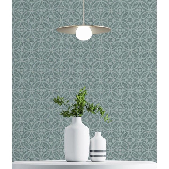 Papel pintado celosía circular - Osman 681372