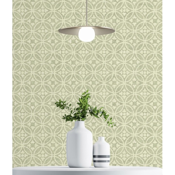 Papel pintado celosía circular - Osman 681373