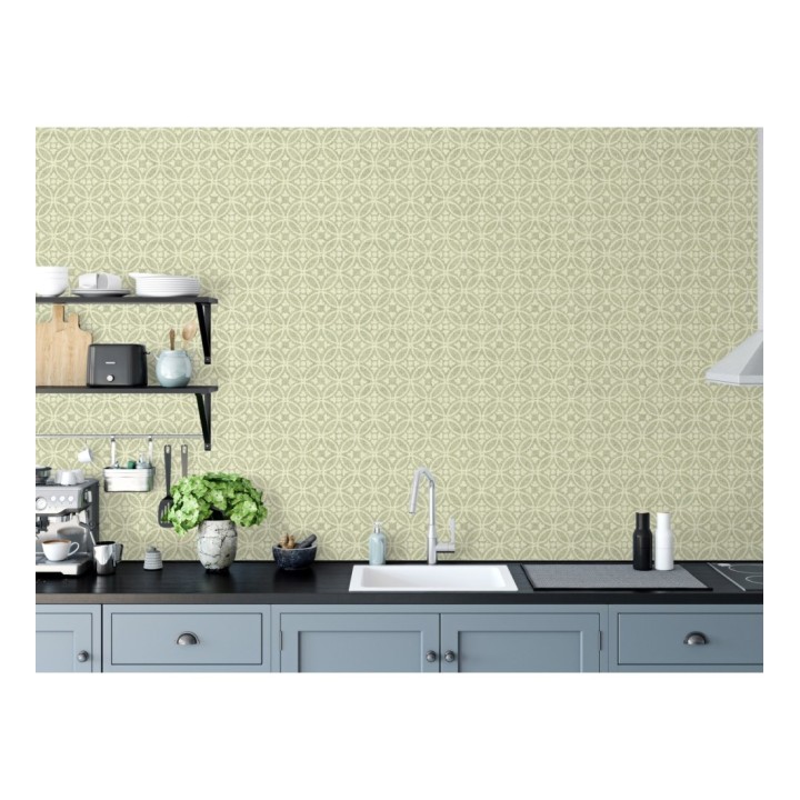 Papel pintado celosía circular - Osman 681373