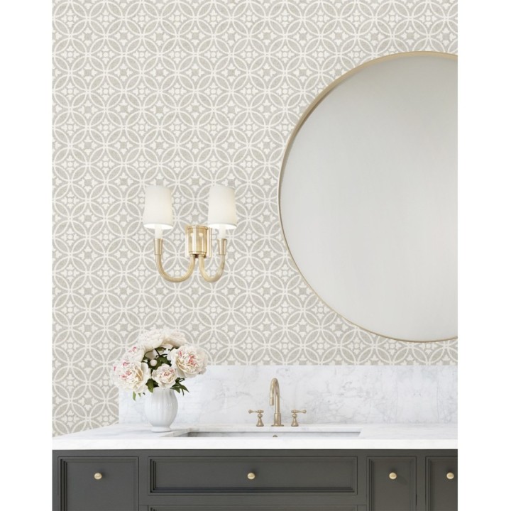 Papel pintado celosía circular - Osman 681374