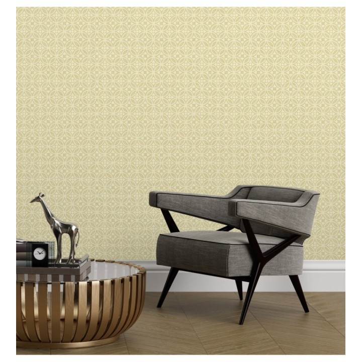 Papel pintado celosía circular - Osman 681375