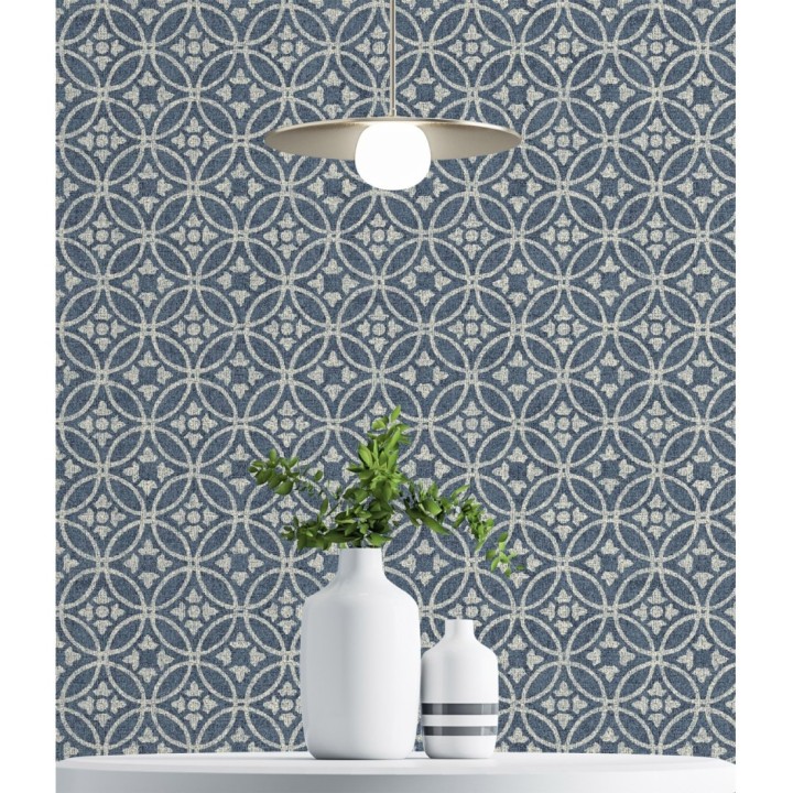 Papel pintado celosía circular - Osman 681376