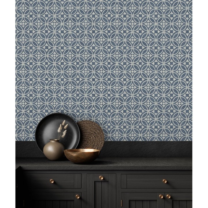 Papel pintado celosía circular - Osman 681376