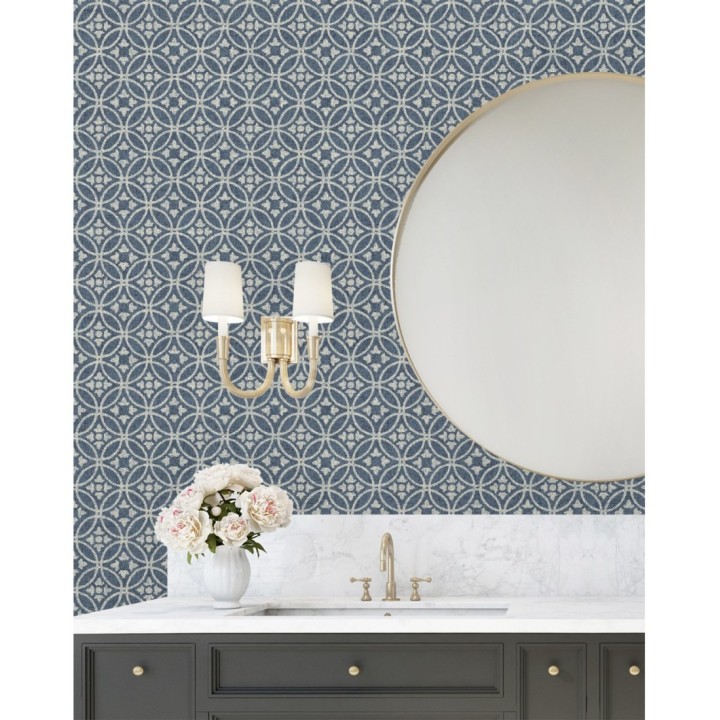 Papel pintado celosía circular - Osman 681376