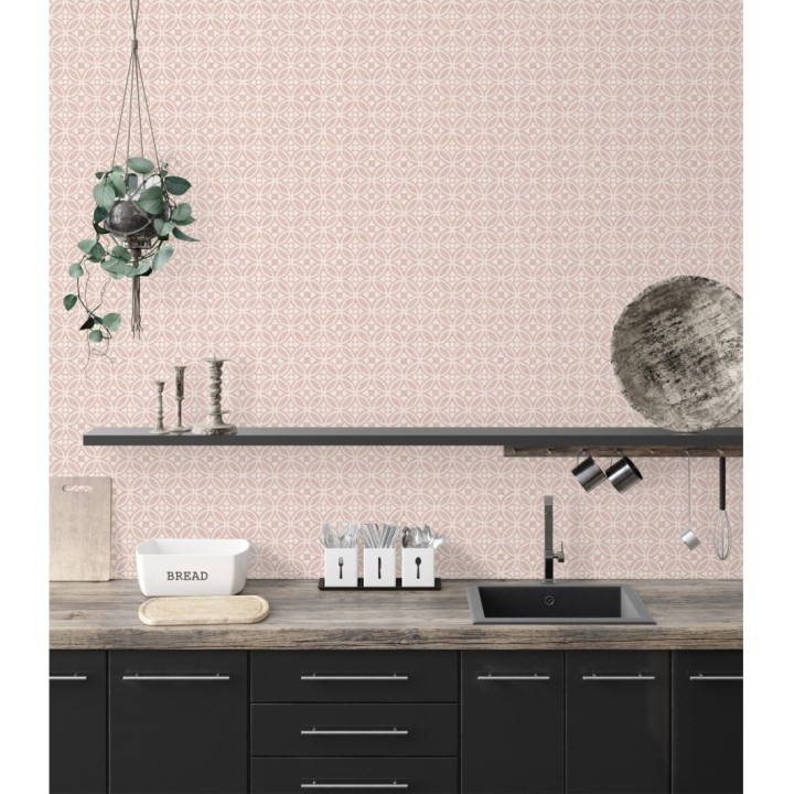 Papel pintado celosía circular - Osman 681377