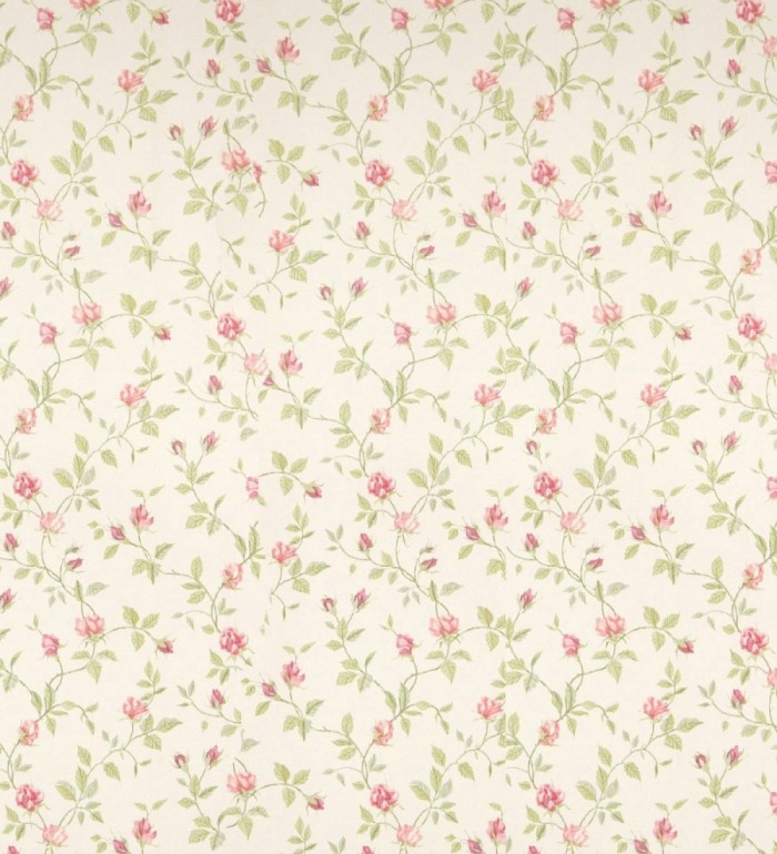 Papel pintado flores románticas estilo vintage - Fleur Camille 121229