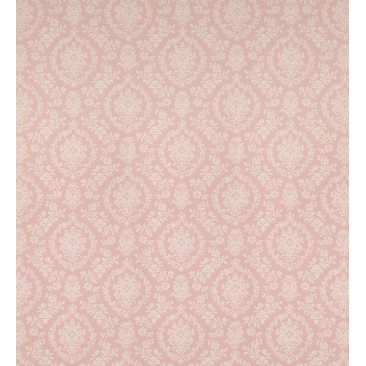 Papel pintado damasco clásico fondo rosa - Palace Park 121230
