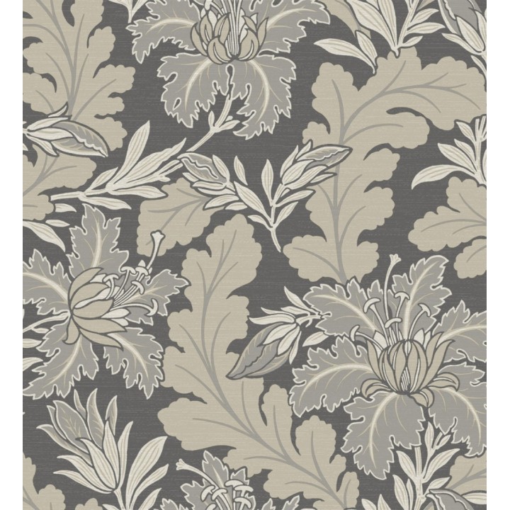 Papel pintado de hojas y flores estilo vintage - Ruston 681381