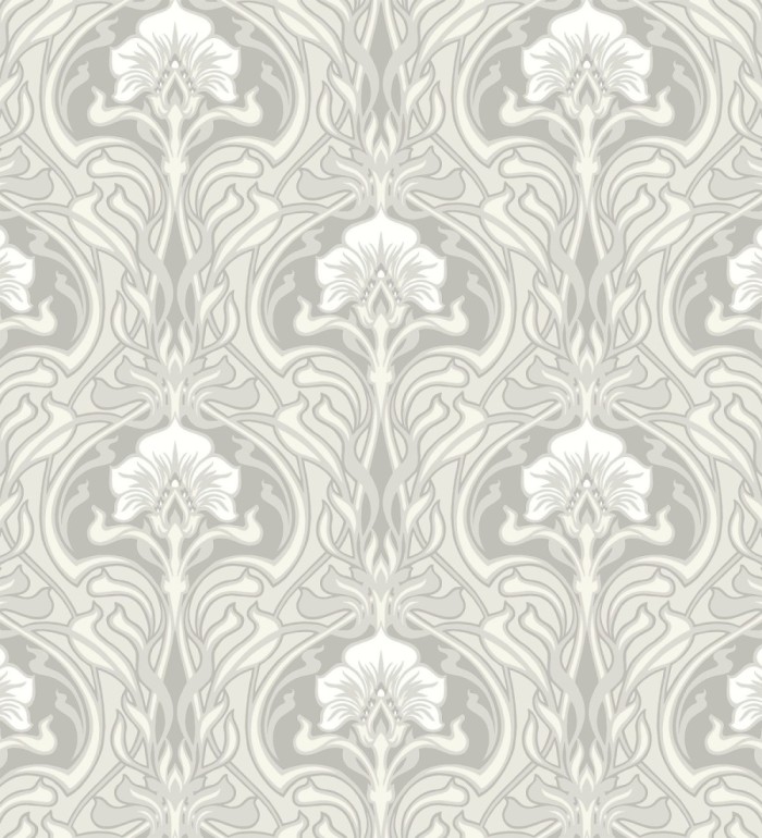 Papel pintado damasco retro - Edrea 681387