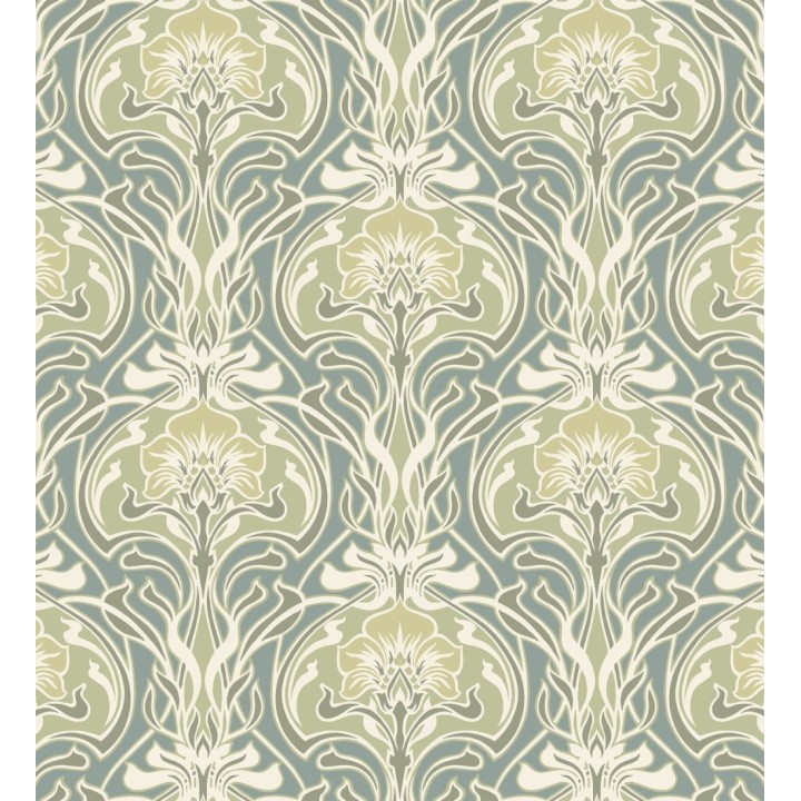 Papel pintado damasco retro - Edrea 681389