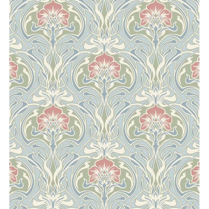 Papel pintado damasco retro - Edrea 681390