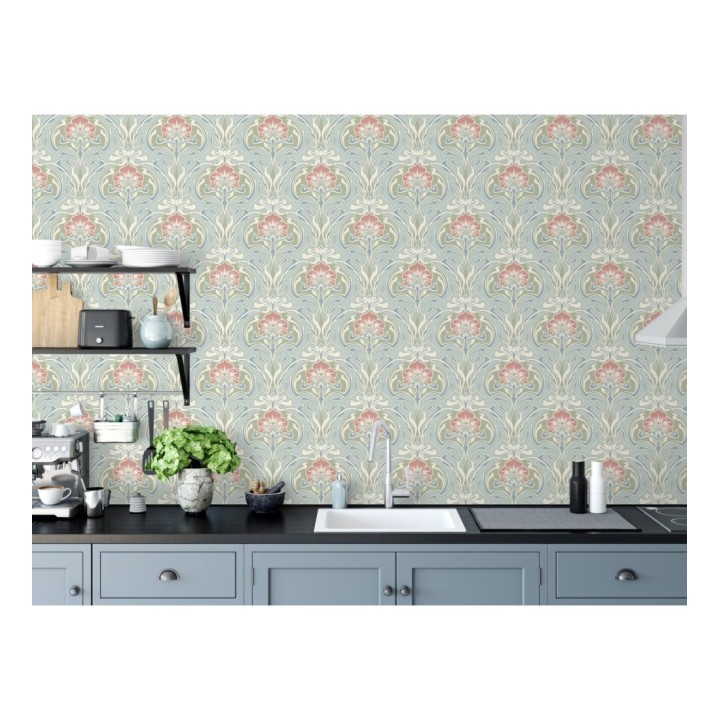 Papel pintado damasco retro - Edrea 681390