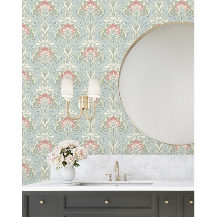 Papel pintado damasco retro - Edrea 681390