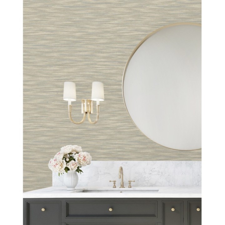 Papel pintado de líneas horizontales jaspeadas - Ruston Plain 681393