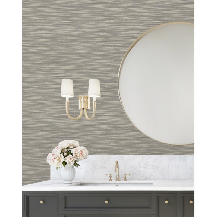 Papel pintado de líneas horizontales jaspeadas - Ruston Plain 681395