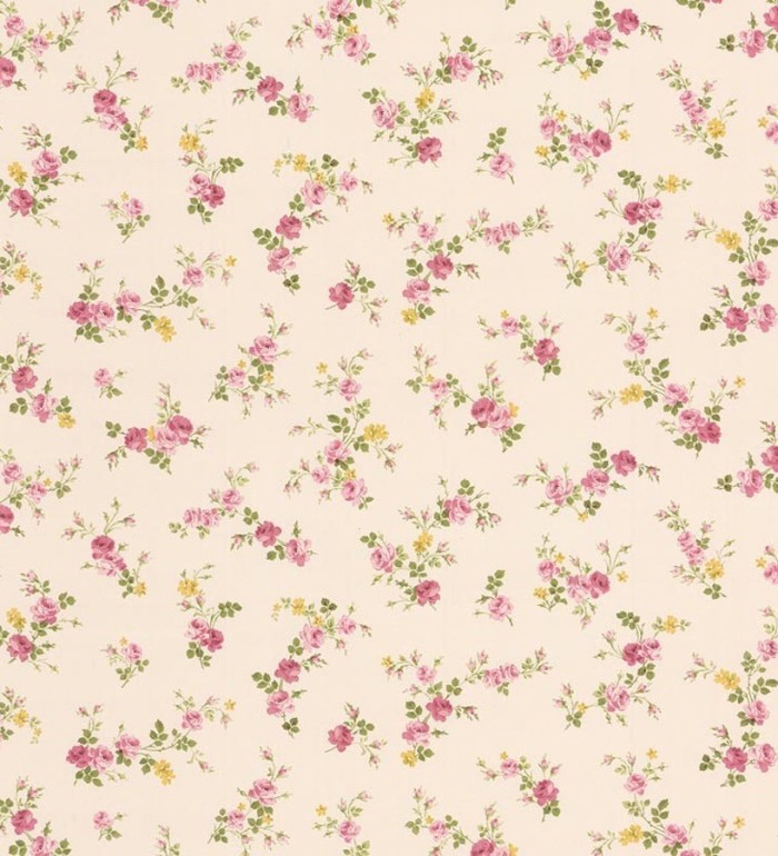 Papel pintado flores pequeñas vintage - Douce Fleur 121249