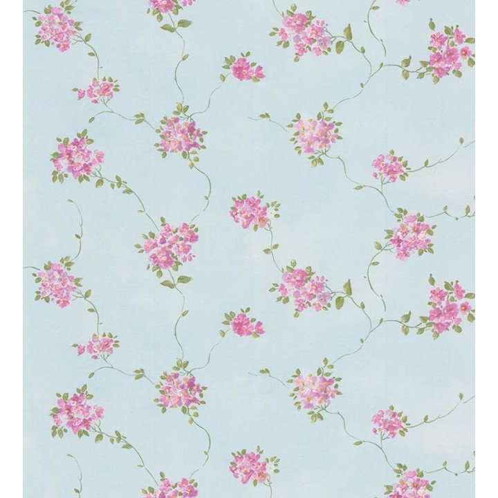 Papel pintado romántico flores pequeñas - Fiore Toscana 121251