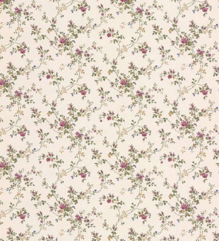 Papel pintado flores pequeñas estilo romántico - Villa Elisa 121254