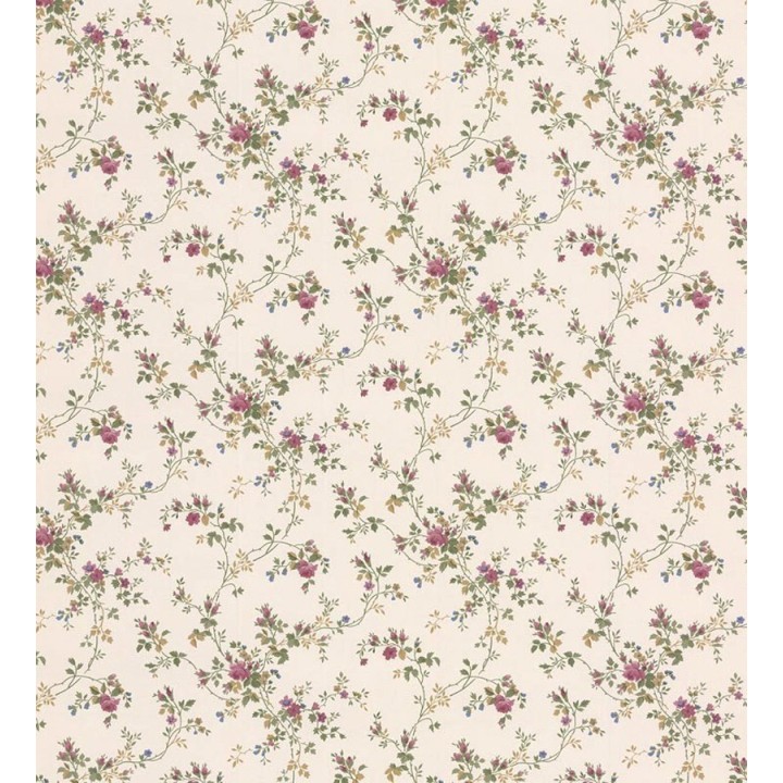 Papel pintado flores pequeñas estilo romántico - Villa Elisa 121254