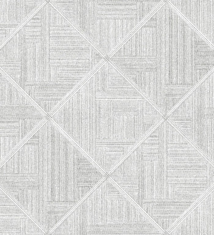 Papel pintado de rombos imitación tela - Scott Rhombus 681410