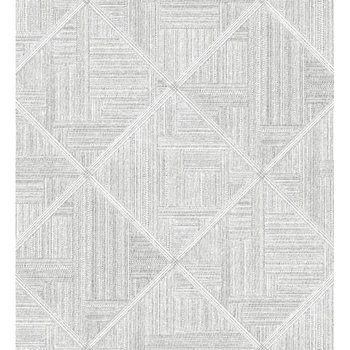 Papel pintado de rombos imitación tela - Scott Rhombus 681410