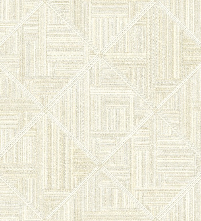 Papel pintado de rombos imitación tela - Scott Rhombus 681411
