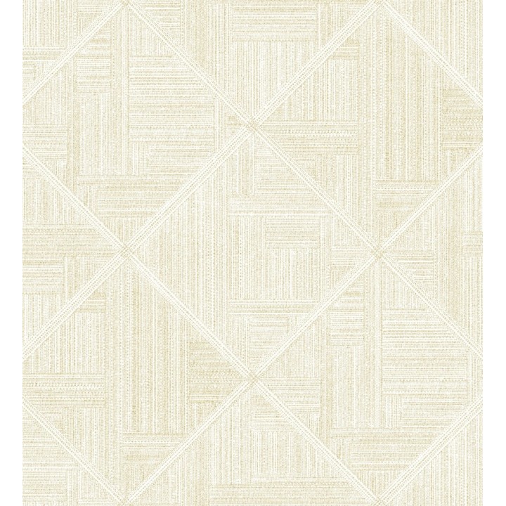 Papel pintado de rombos imitación tela - Scott Rhombus 681411