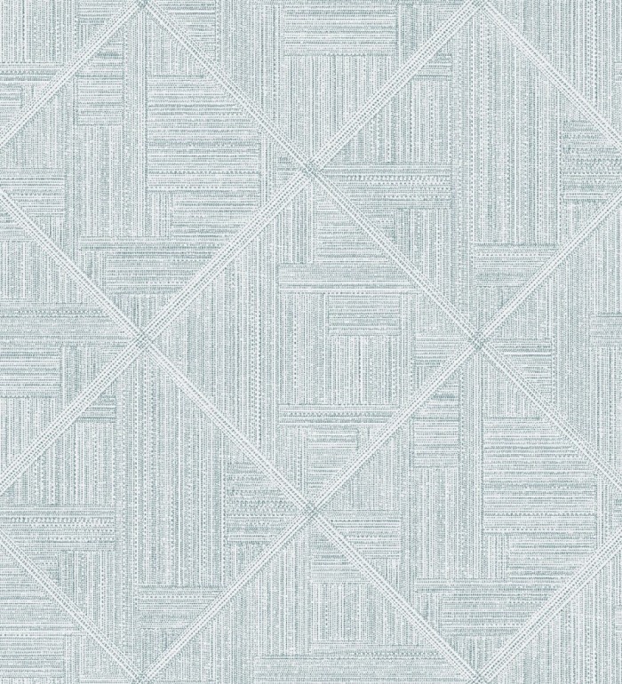 Papel pintado de rombos imitación tela - Scott Rhombus 681412