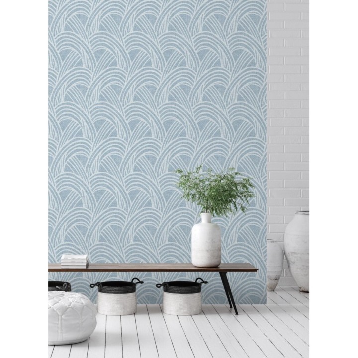 Papel pintado de arcos entrelazados - Sunland 681419