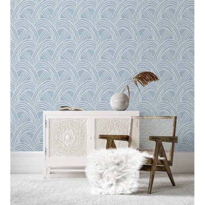 Papel pintado de arcos entrelazados - Sunland 681419