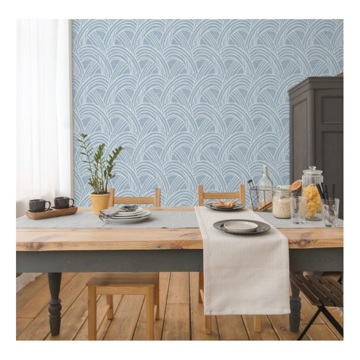 Papel pintado de arcos entrelazados - Sunland 681419