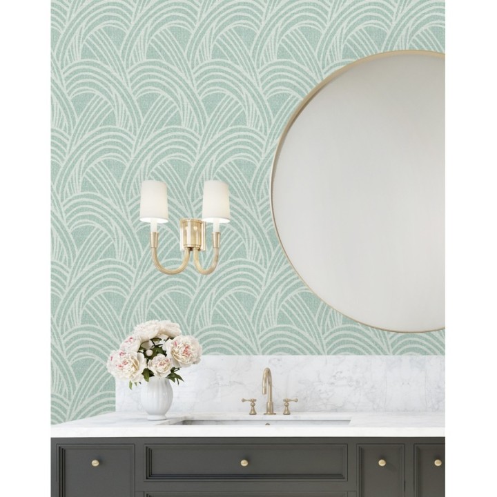 Papel pintado de arcos entrelazados - Sunland 681420