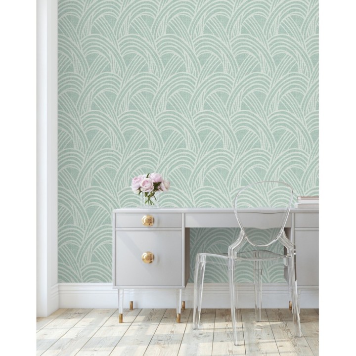 Papel pintado de arcos entrelazados - Sunland 681420